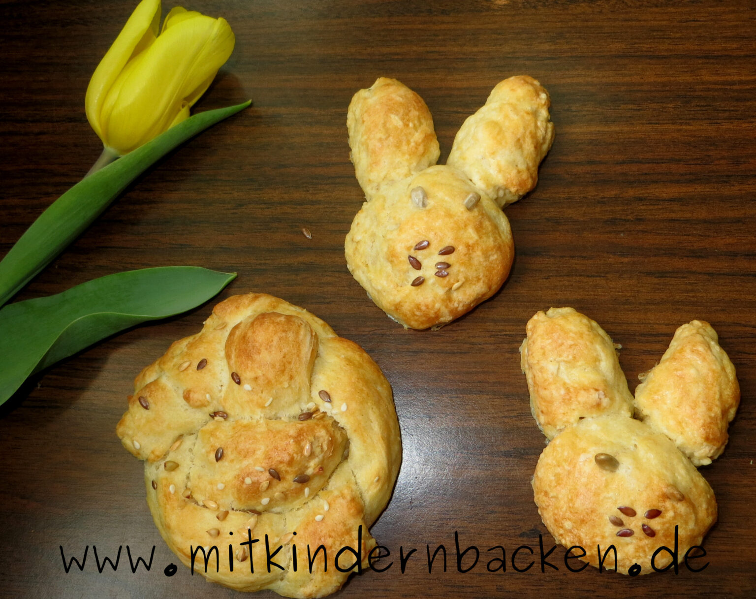 Hasen Aus Quark L Teig Mit Kindern Backen