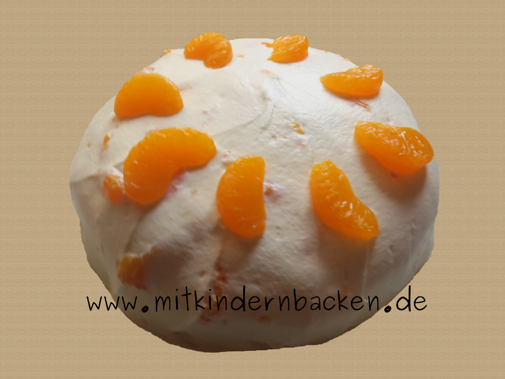 Käse-Sahne-Torte mit Mandarinen
