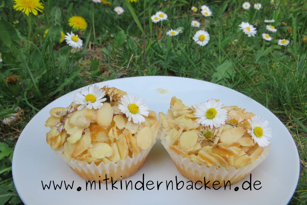 Muffins, Gänseblümchen und Löwenzahn