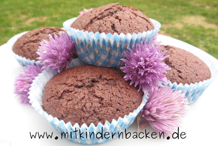 Schoko-Nuss-Muffins - Mit Kindern backen - Glutenfrei