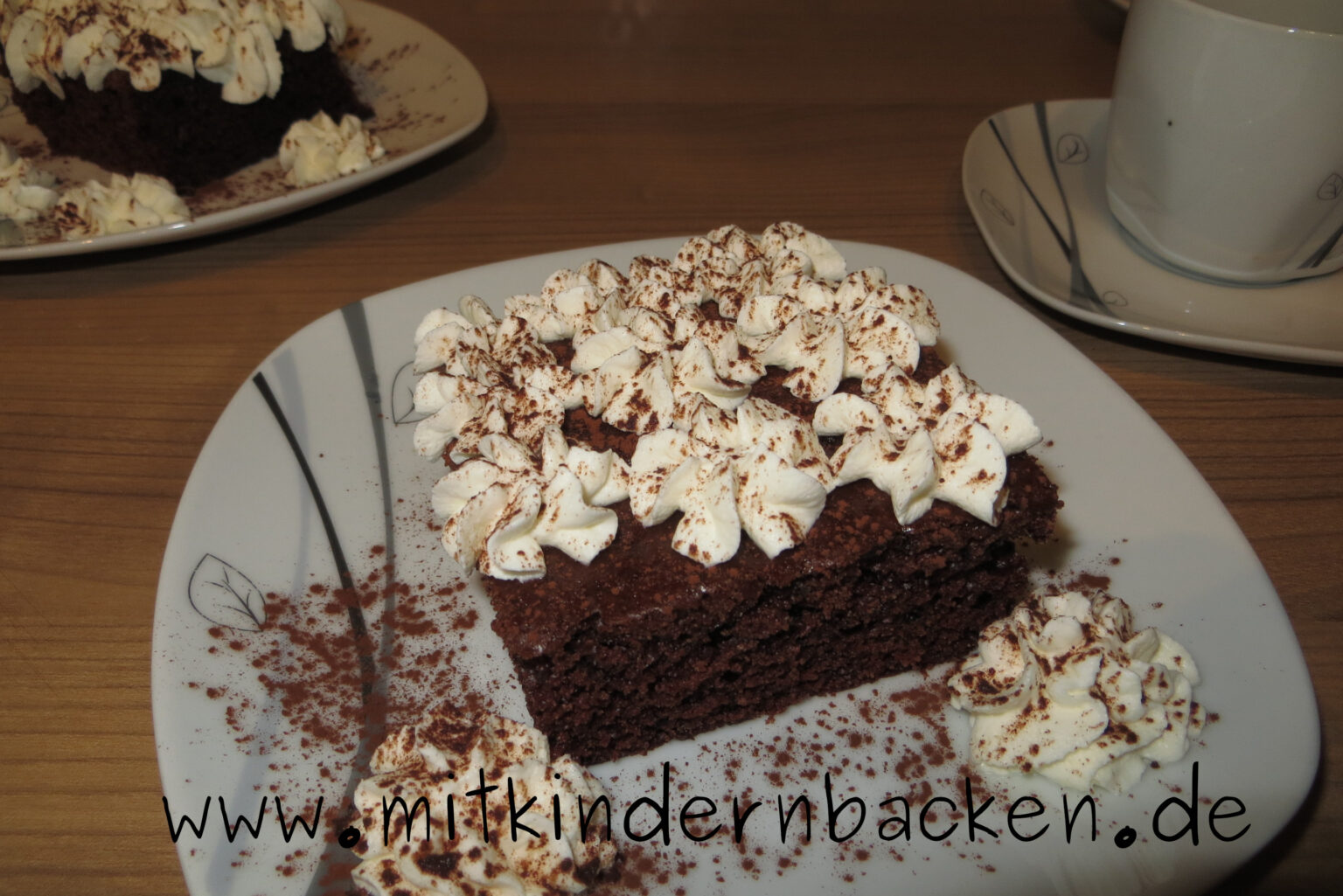 Buttermilchkuchen ohne Ei - Mit Kindern backen - Blechkuchen