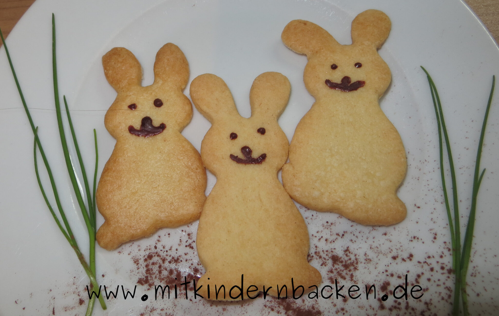Osterhasen backen mit Kindern - Mit Kindern backen