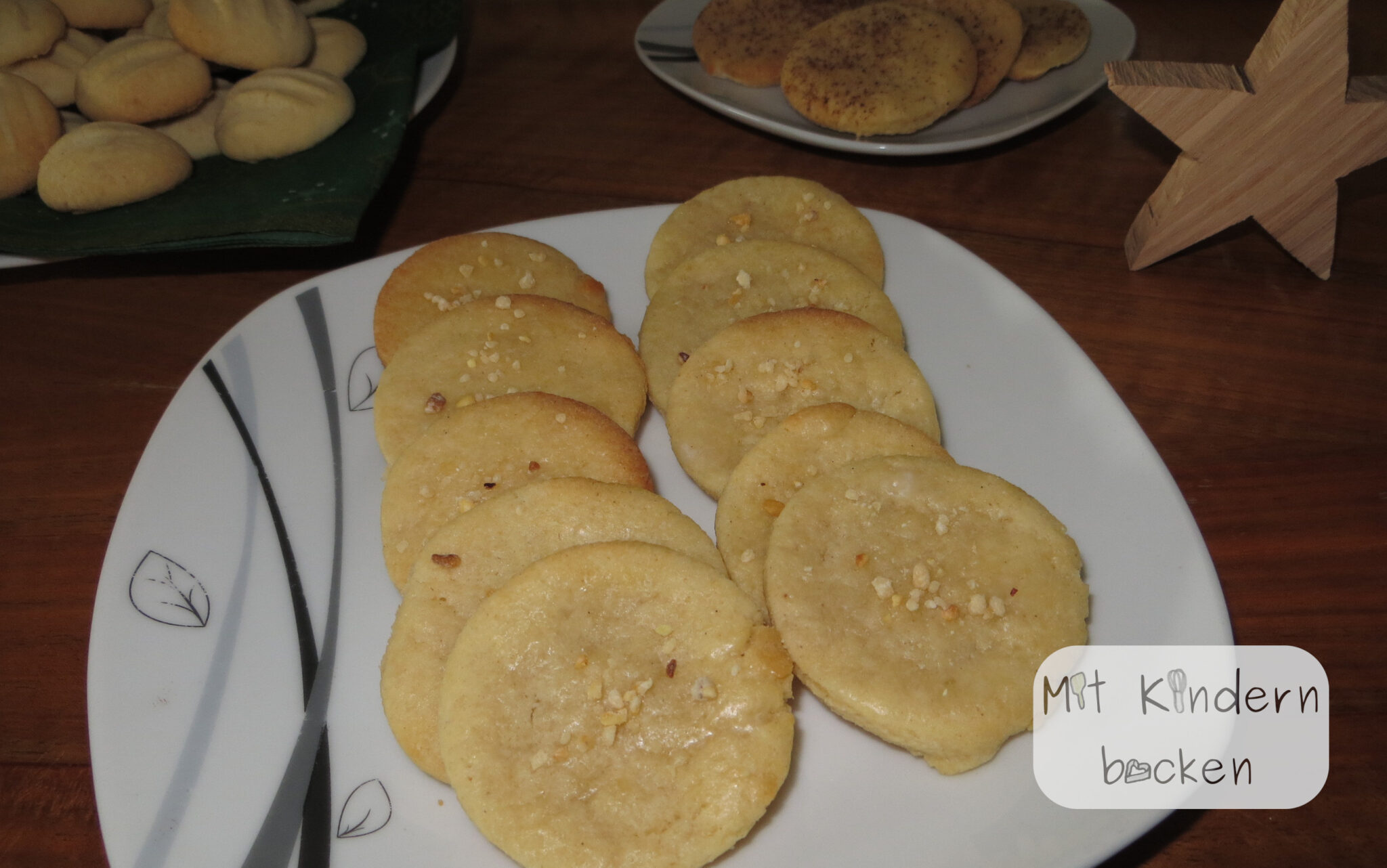 Marzipanplätzchen ohne Eier - Mit Kindern backen
