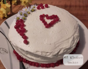 Sahne-Quark-Torte ohne Gelatine