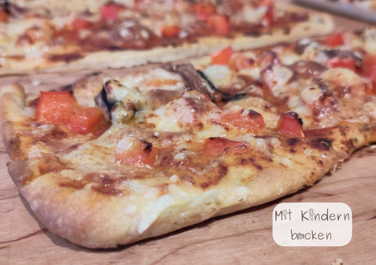 Schneller Pizzateig ohne Wartezeit - Mit Kindern backen