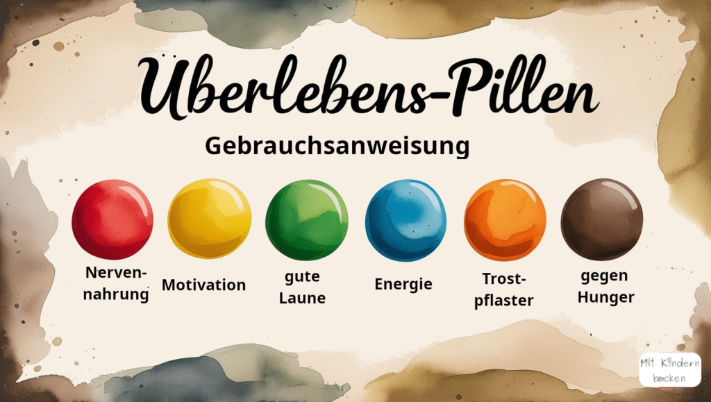 Anleitung Überlebenspillen
