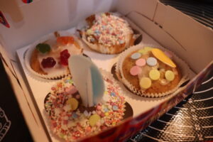 verzierte Muffins - schnell und einfach